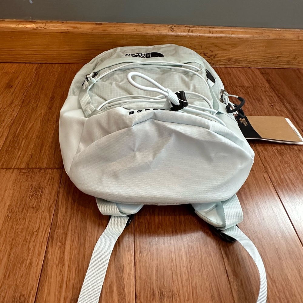 The North Face Borealis Mini Backpack in Ice Blue / TNF Black - Picture 12 of 13